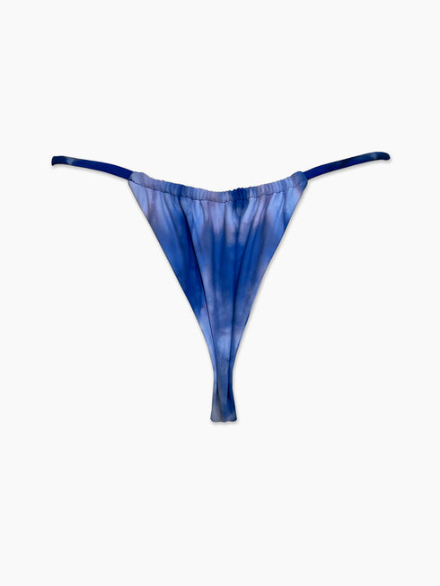 The Hand Dyed Vivi Bottom - Blue Shibori